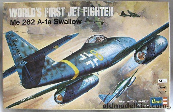 Revell 1/32 Messerschmitt Me-262 Swallow - Japan Issue, H218-1000 plastic model kit